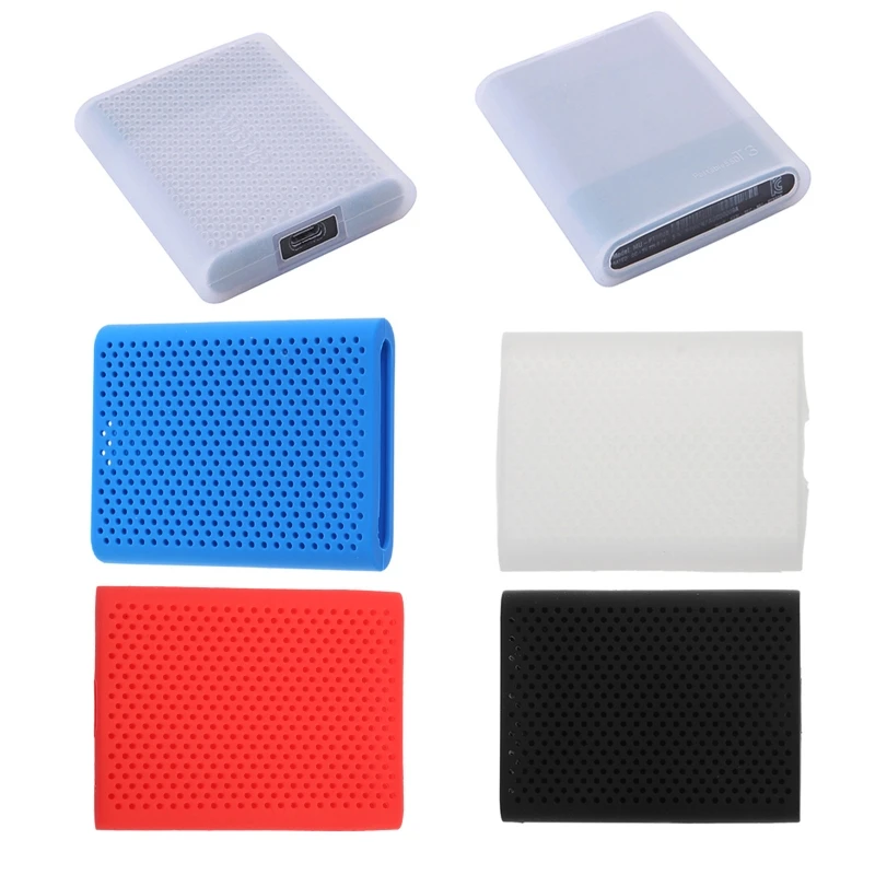 HDD Bags Cases Hard Drive Disk HDD Silicone Case Cover Protector Skin For SAMSUNG T5 SSD HDD Case