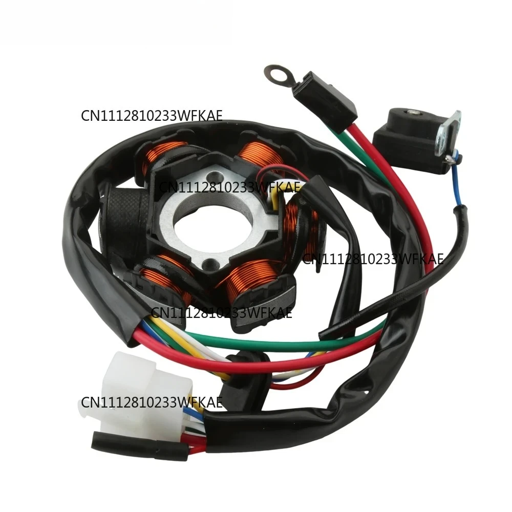 Scooter 6-Coil Dio50 Magneto Stator For Honda Dio AF17 AF18 AF27 AF28 Bali50 SFX50 50cc 2-Stroke