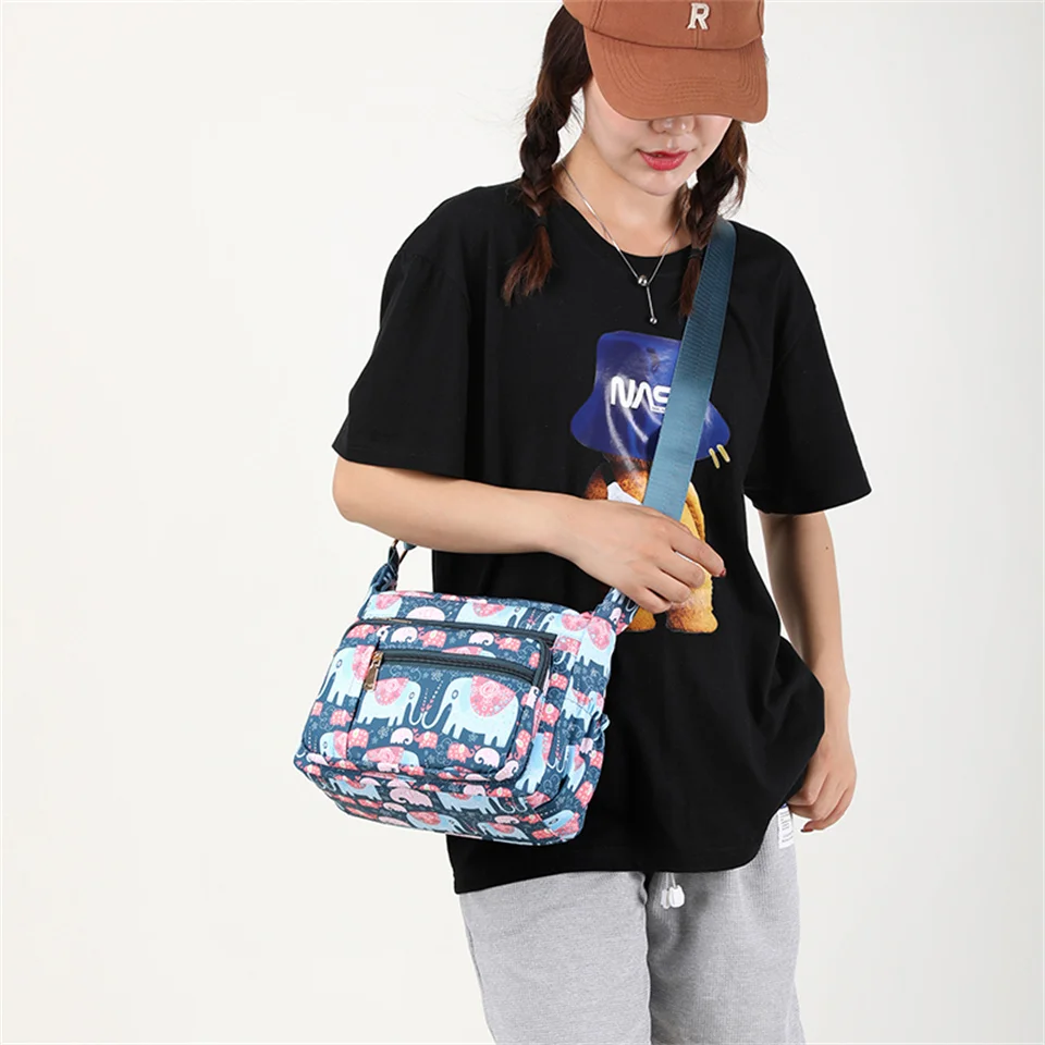 Casual Small Fashion Shoulder Bags Nylon Multifunction Women Crossbody Bags Ladies Shoulder Bag high-capacity Crossbody Bags