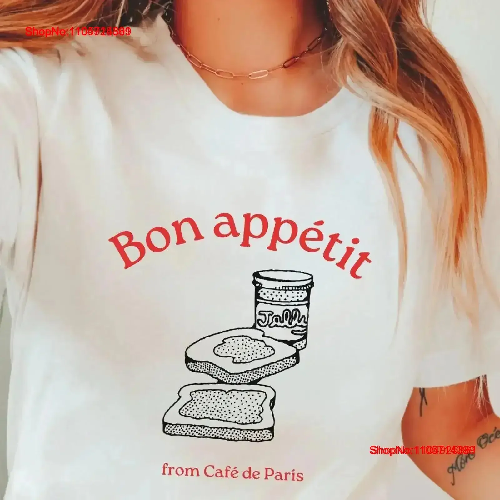 Jam and toast bon apetit croissant lover food shirt gift for foodie baker baking hobby bread carb vintage Washed Soft vintage
