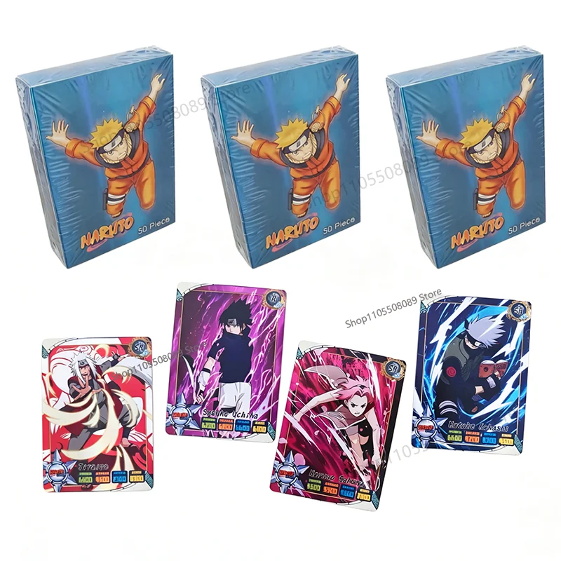 การ์ดนารูโตะภาษาอังกฤษ 50 ชิ้น - Board Game Naruto บทวิจารณ์และราคา