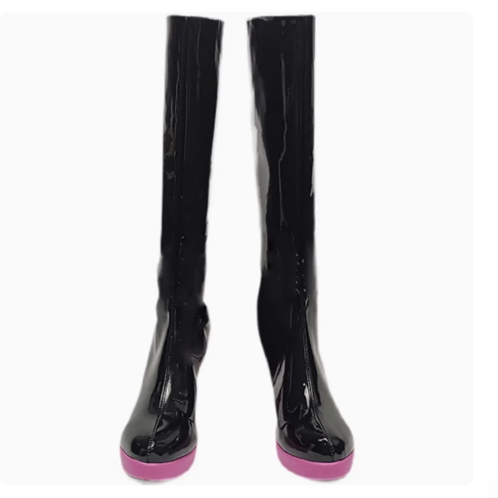 Unisex Anime Cos Tamamo no Mae Cosplay disfraces zapatos botas tamaño personalizado