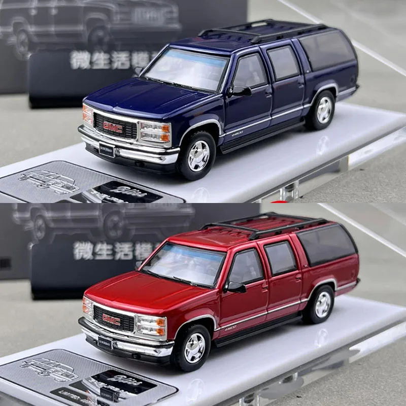 

1:64 Scale GMC GMT400 Limited Edition Simulation Alloy Car Model Static Display Collectible Toy Gift Souvenir Decoration