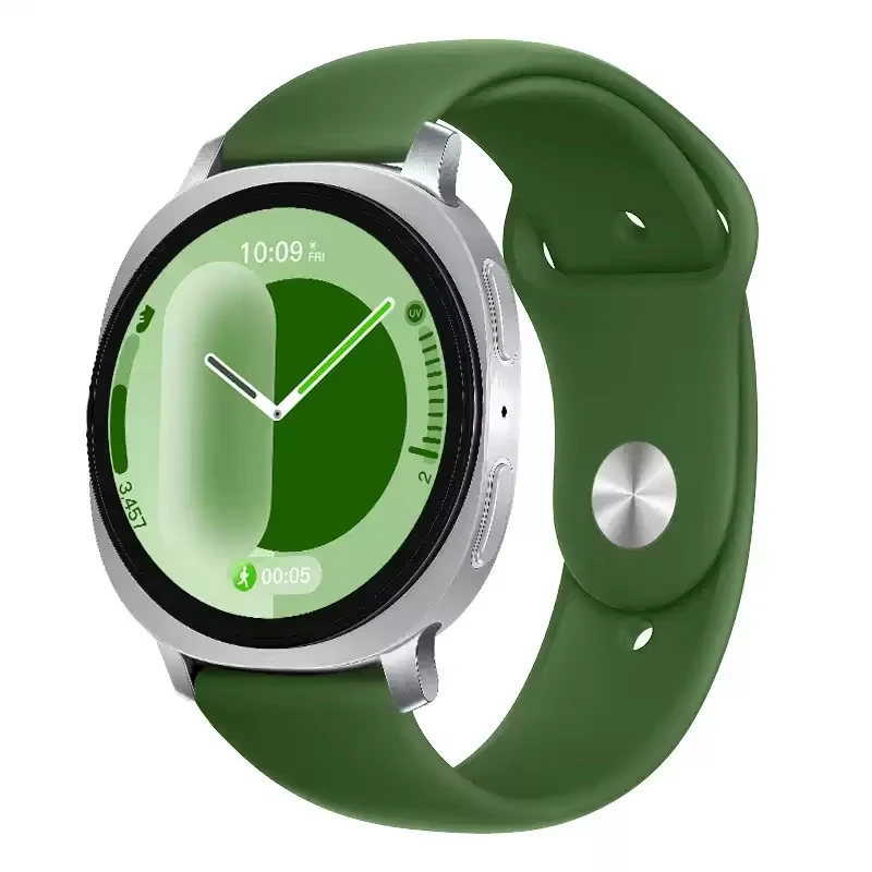 NEW Silicone Band For Samsung Galaxy Watch 9 8 Strap 40mm 44mm Sport Wristband Bracelet Galaxy Watch 8 Classic 46mm Accessories