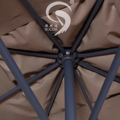 ATV&UTVSunshade Waterproof Big Bend Patio Parasol Umbrella China Patio Umbrellas Manufacturer