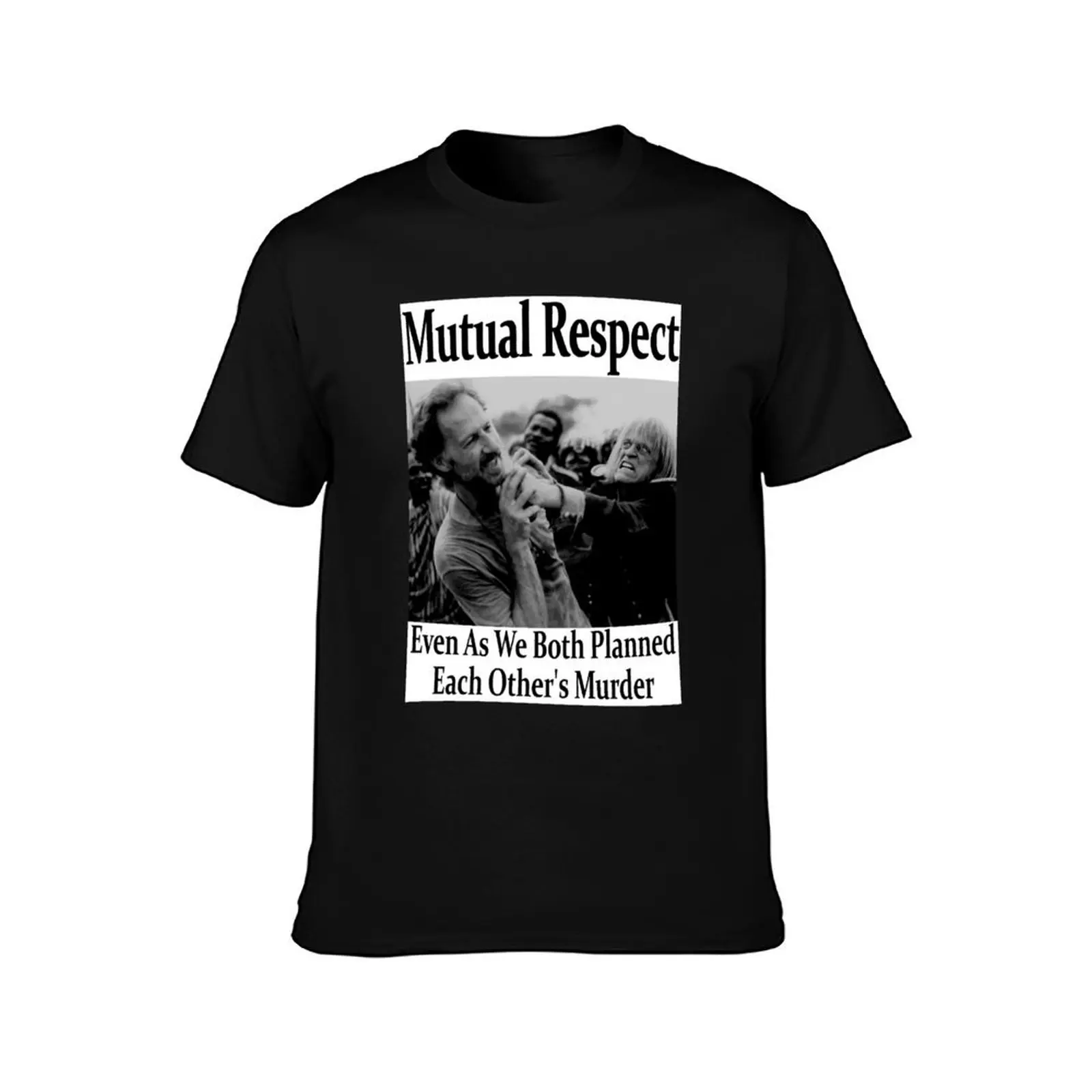 Werner Herzog and Klaus Kinski's Mutual Respect T-Shirt Summer Casual Cotton Tee Oversized Streetwear Tops Unisex Men Women