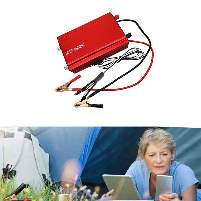 

High Power Inverter Head DC12V-98000W Boost New Energy Inverter Multifunction Convenient Converter-A74P