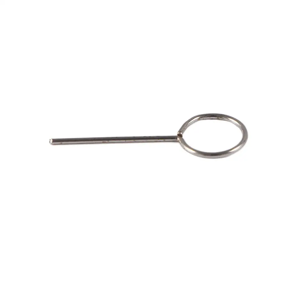 10 pièces/paquet outil clé de téléphone broche de téléphone portable éjection broche de retrait broche de carte Sim plateau de carte éjecteur aiguille de carte