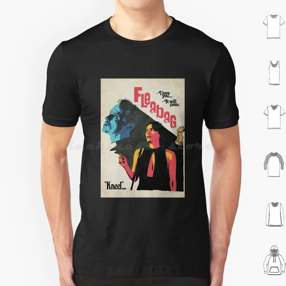 Fleabag Show Kneel T Shirt Big Size 100% Cotton Fleabag Phoebe Waller Bridge Kneel Andrew Hot Priest Tv Comedy Tv Show Feminist