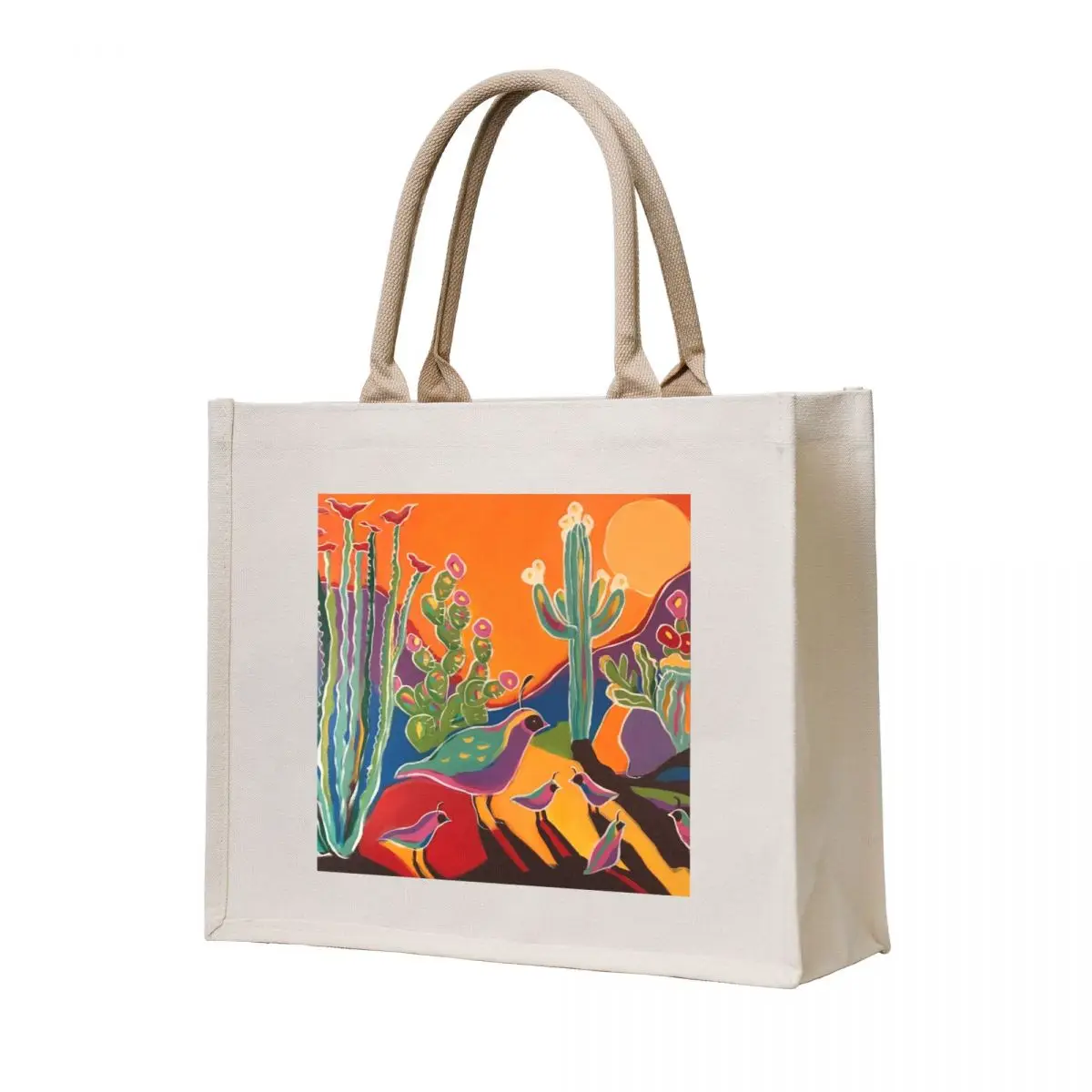 

Ocotillo Sunset Tote Bag custom canvas bag Handbags tote bags aesthetic sac pour femme