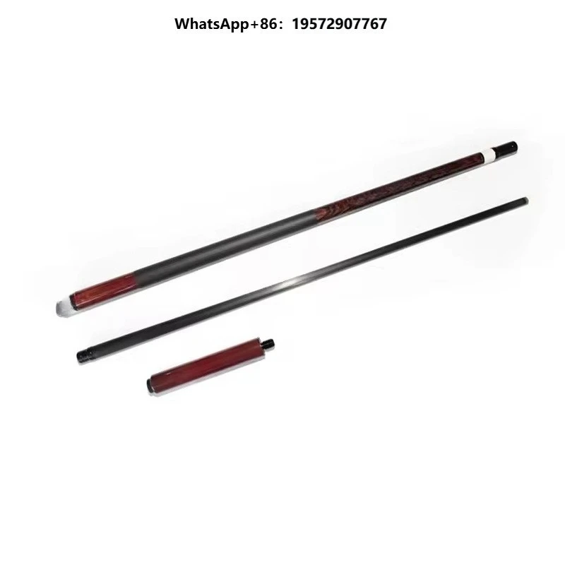 Branded 58.7 Inches 12.4mm Tip Pro Taper Pool Cue Shaft High Quality 3K Carbon Fiber Cue English Pool Cue