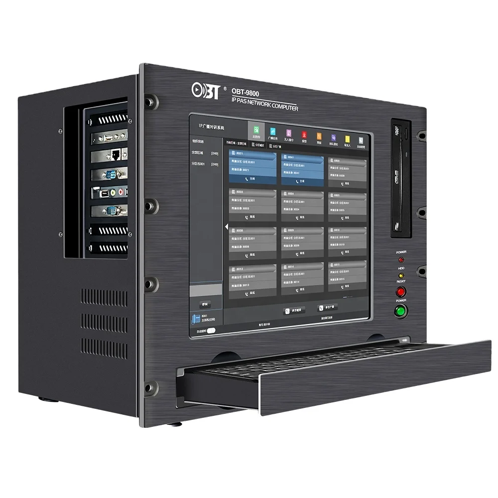 

Obt-9800 SIP Public Address System Pa Audio Sound Reinforcement Network System