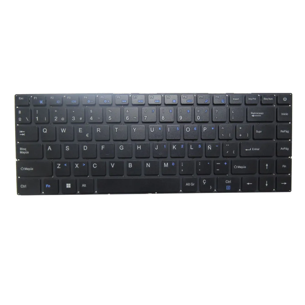 

Laptop Keyboard For ATVIO W1415A 128GB Without Frame New Black Spanish SP