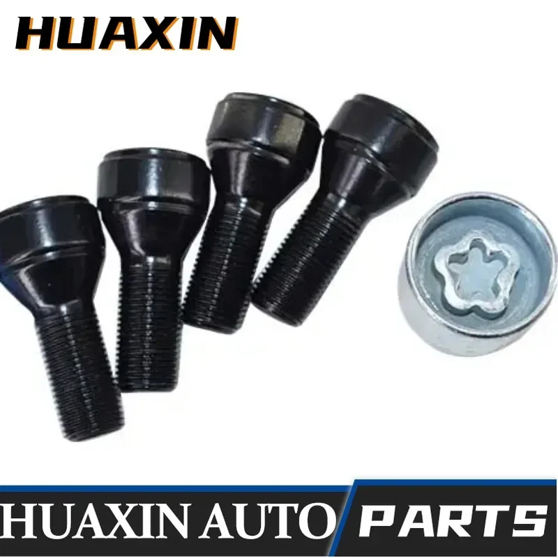 Car Anti-theft Locking Wheel Nut Bolt Key Kit 14X1.25MM for BMW High Security Type Wheel Lock Set 36136792851