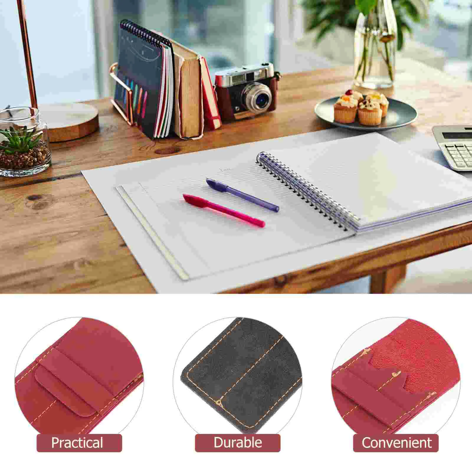 2 Pcs Pen Case Ballpoint Pouch Fountain Sleeve Bags Pens Frosted Holders