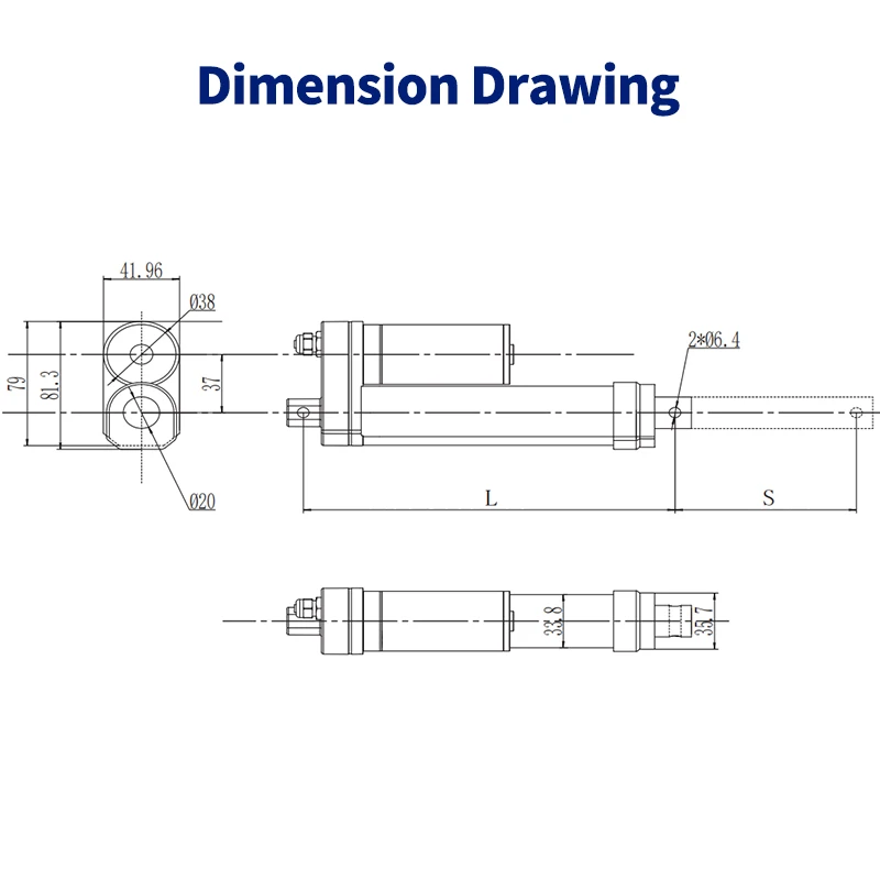 SMSAN IP68 مقاوم للماء 12 فولت المحرك الخطي 1200N 100 مللي متر 300 مللي متر 500 مللي متر 850 مللي متر 1000 مللي متر السكتة الدماغية جهاز تعقب يعمل بالطاقة الشمسية تحديد المواقع 40 مللي متر/ثانية