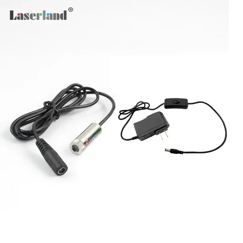 

12*45mm Focusable 300mW 808nm IR Infrared Dot Line Cross Diode Laser Module with Adapter