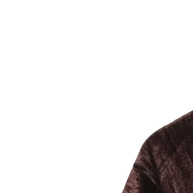 Vrouwen Fluwelen Ballon Top Herfst Ronde Hals Korte Mouwen Elastische Manchetten Trui Casual Mode Chique Vrouwelijke Tops