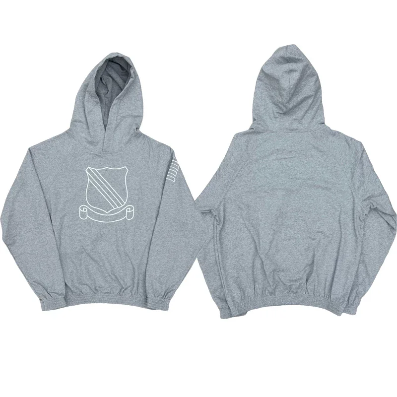 New Luxury number nine N9 EMBLEM Pullover Hoodies Hoody hooded Sweatshirts velvet Cotton Thick Fleece Asian E215