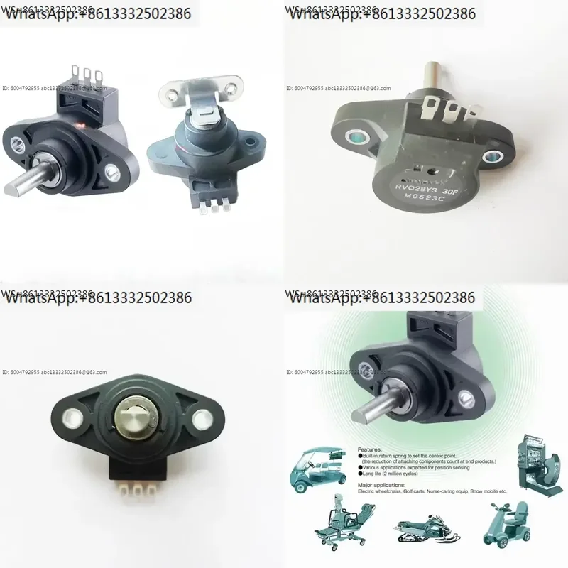 RVQ28YS 30F replaces 1706A swinging potentiometer on the control lever of the commuting vehicle