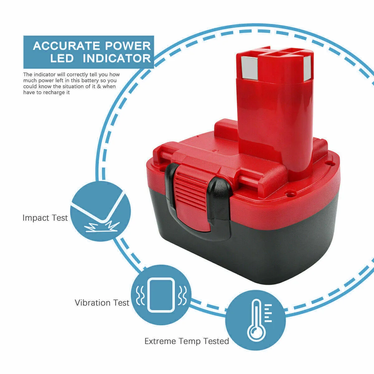 BAT038 14.4V 3500mAh akumulator do bosch BAT038 BAT040 BAT140 BAT159 BAT041 3660K NI-MH PSR GSR GWS GHO 14.4V bateria