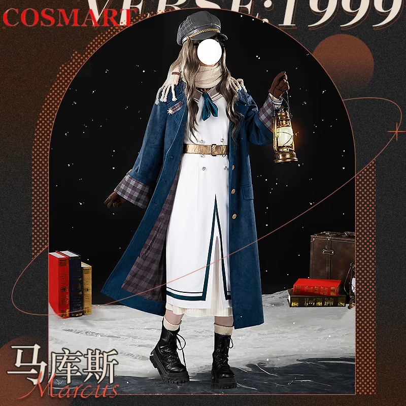 COSMART Reverse:1999 Marcus Cosplay Costume Cos Game Anime Party Uniform Hallowen Play Role Clothes Clothing Dress