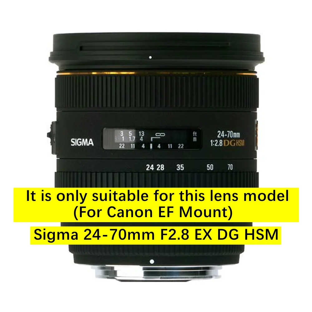 Copy For Sigma 24-70mm F2.8 EX DG HSM (For Canon Mount) Lens
