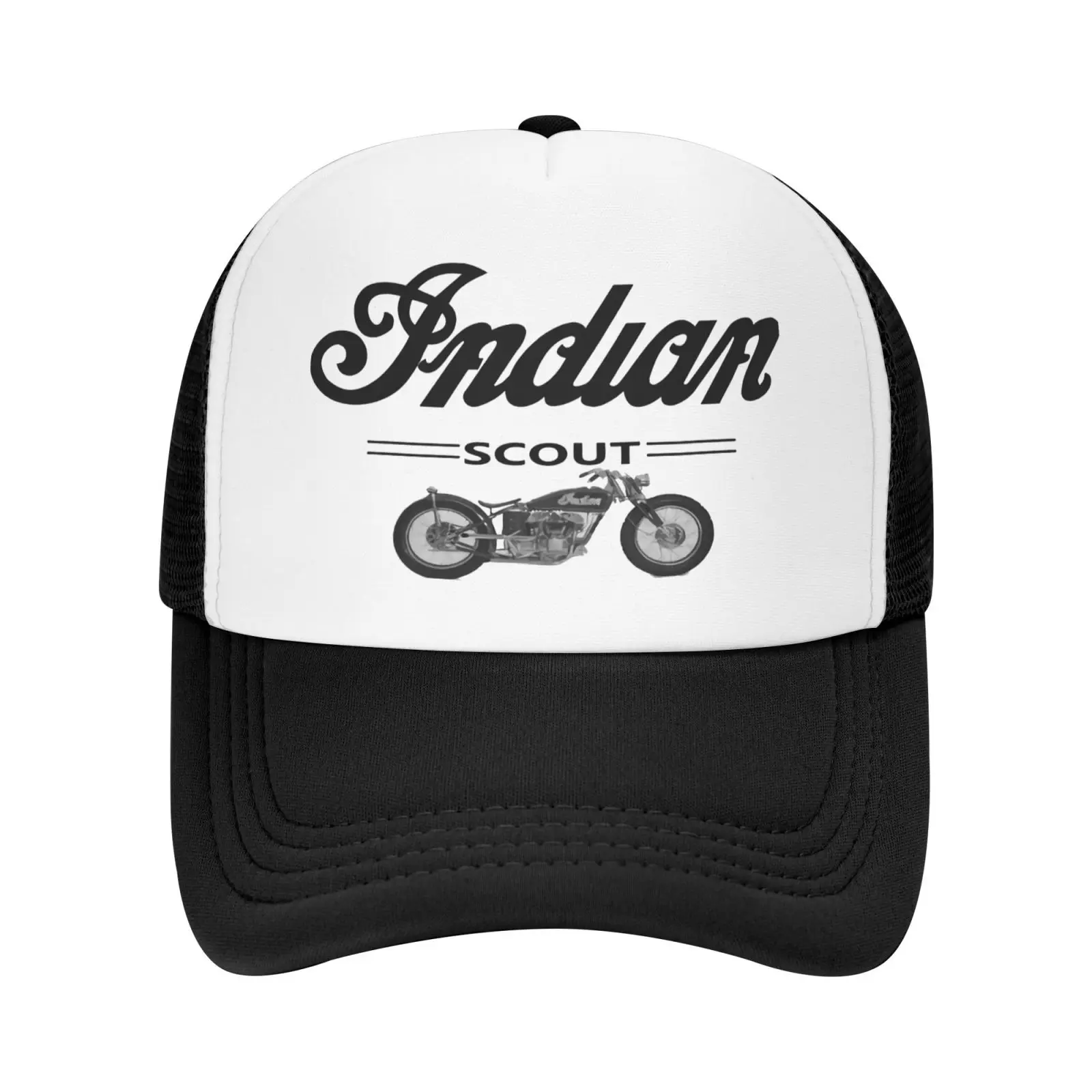 1921 Indian Scout Motorcycle Biker Cap Male Balaclava Man Balaclava Baseball Cap Cowboy Hat Cap Male Men\'s Panama Hat Hats Man