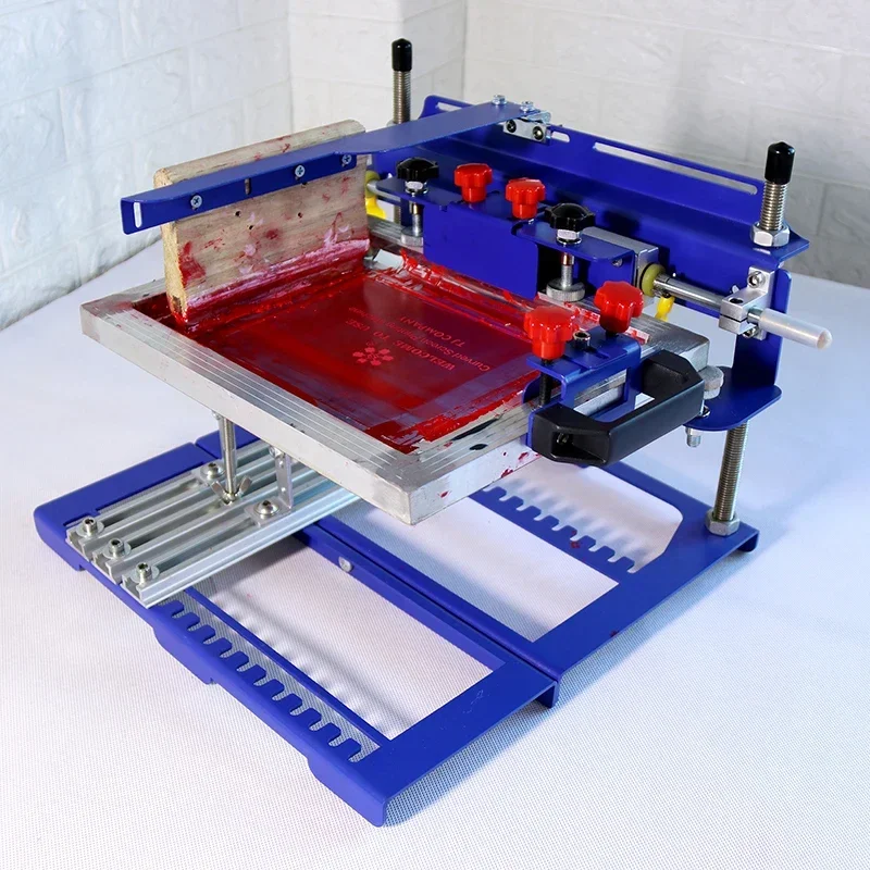 1PC Curved Screen Printing Machine Manual Screen Printing Machine Screen Printing Table