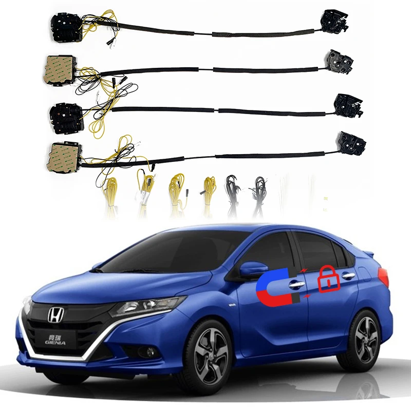 For Honda Gienia soft close original car mechanical lock modified automatic lock auto parts tool electric suction door