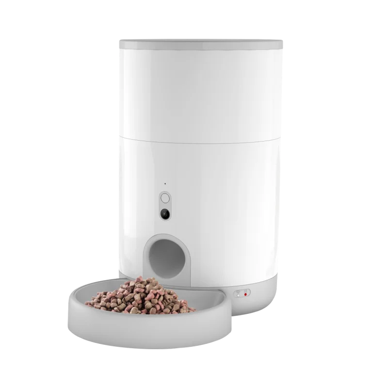 

Large capacity timed and quantitative pet automatic feeder for small and medium-sized dogs