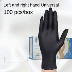 Disposable Multifunctional PVC Black Nitrile Gloves For Household Cleaning Work Safety Tools Gardening Gloves Kitchen Cooking