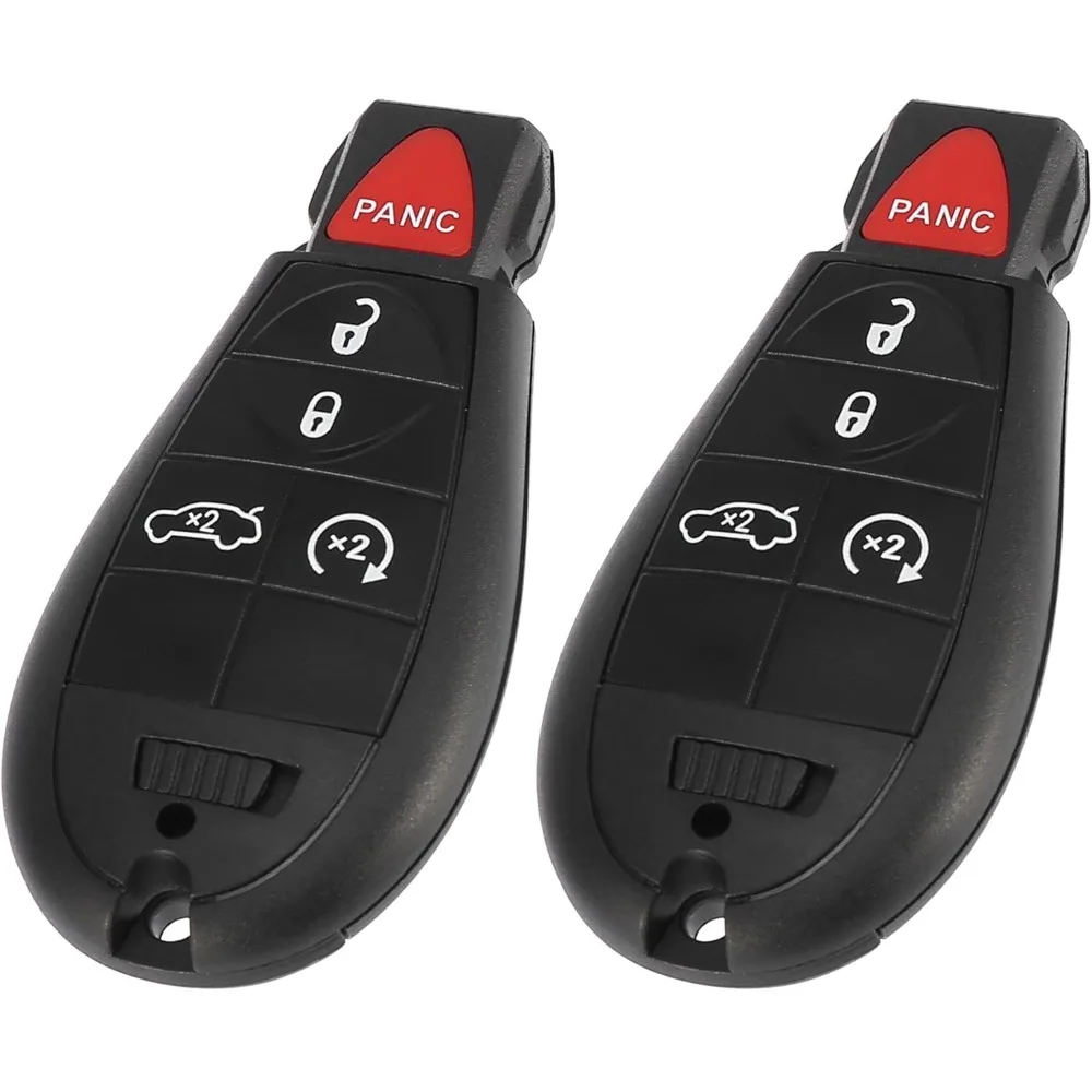 

2pcs 433MHz Replacement Keyless Entry Remote Key Fob for Dodge Dart 2013 2016