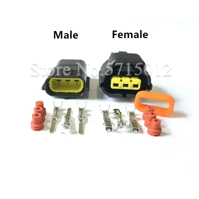 3 Hole 1JZ-GTE 2JZ-GTE TPS Throttle Sensor Plug 174357-2/368523-1 174359-2 Brake Fluid Level Sensor Socket For Cars