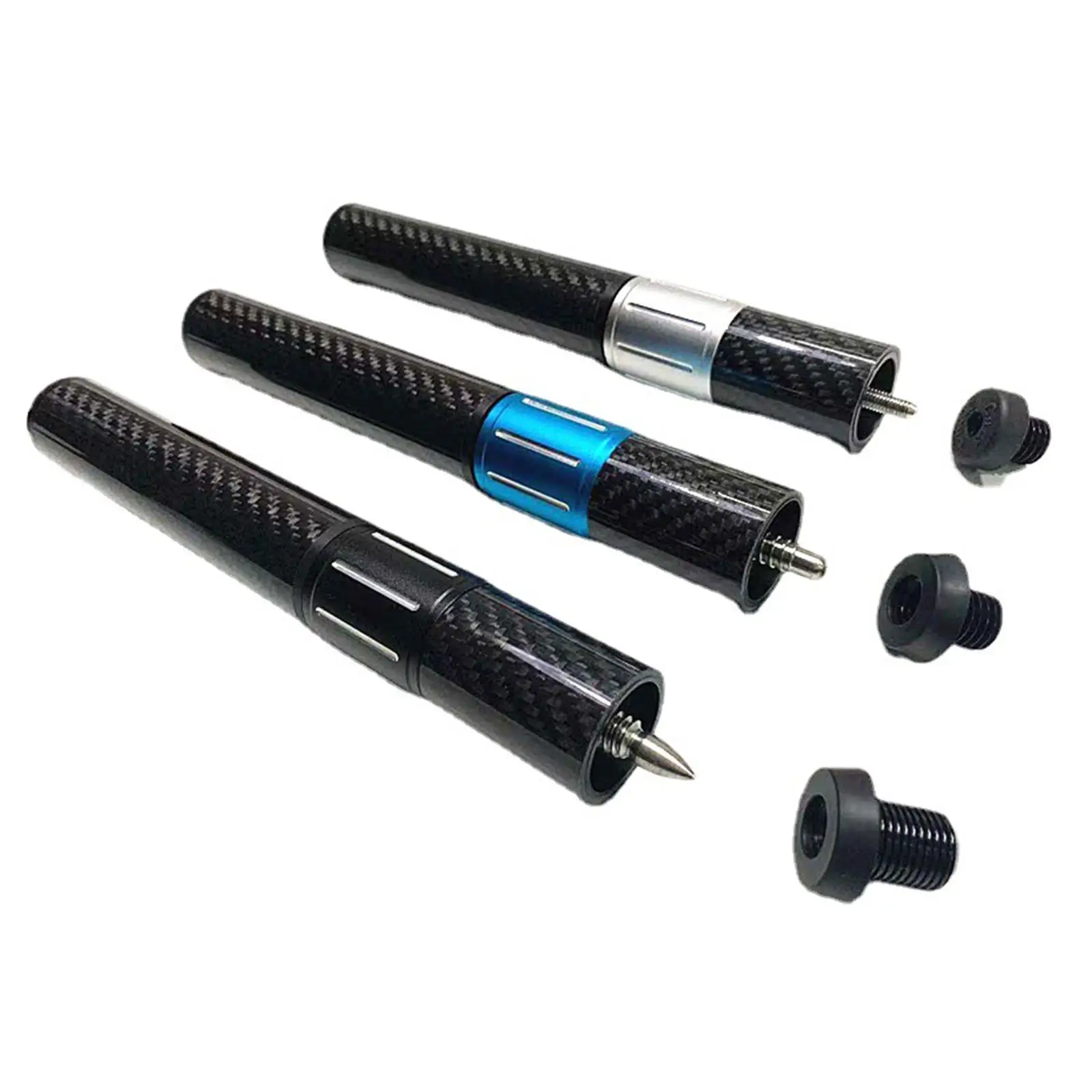 

Pool Cue Butt End Carbon Fiber Billiard Snooker Light Weight