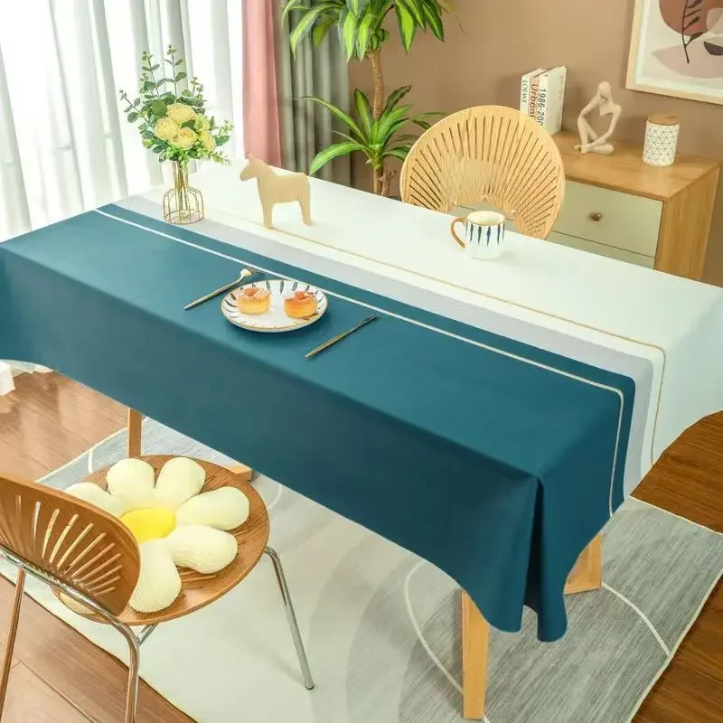 

TZ02-A Light luxury tablecloth rectangular fabric dining table cloth