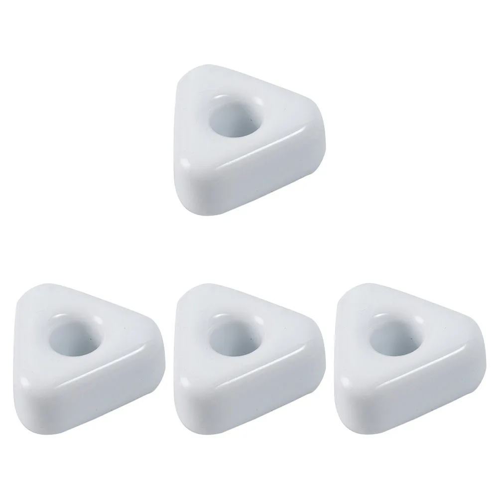 

4Pcs Toothbrush Holder Ceramic Desktop Countertop Bathroom Accessory Household Toothbrush Stand Stable