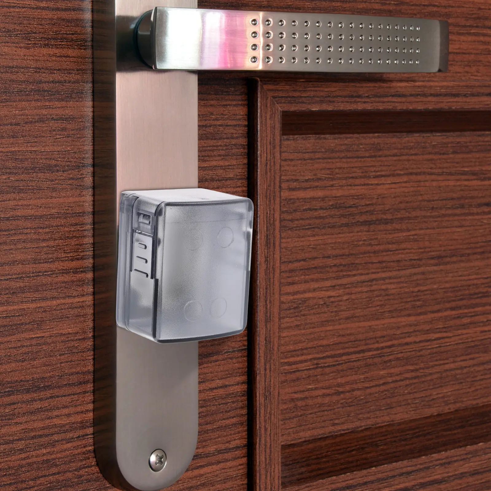 

Child Door Safety Lock Matte Finish Baby Proof Protective Cover Preventing Child Locking Multipurpose Safety Door Handle Lock