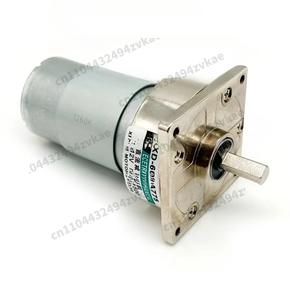 775 Geared Motor 12V Micro Reducer 35W High Torque Speed Adjustable Motor 24V DIY Slow Speed DC Motor