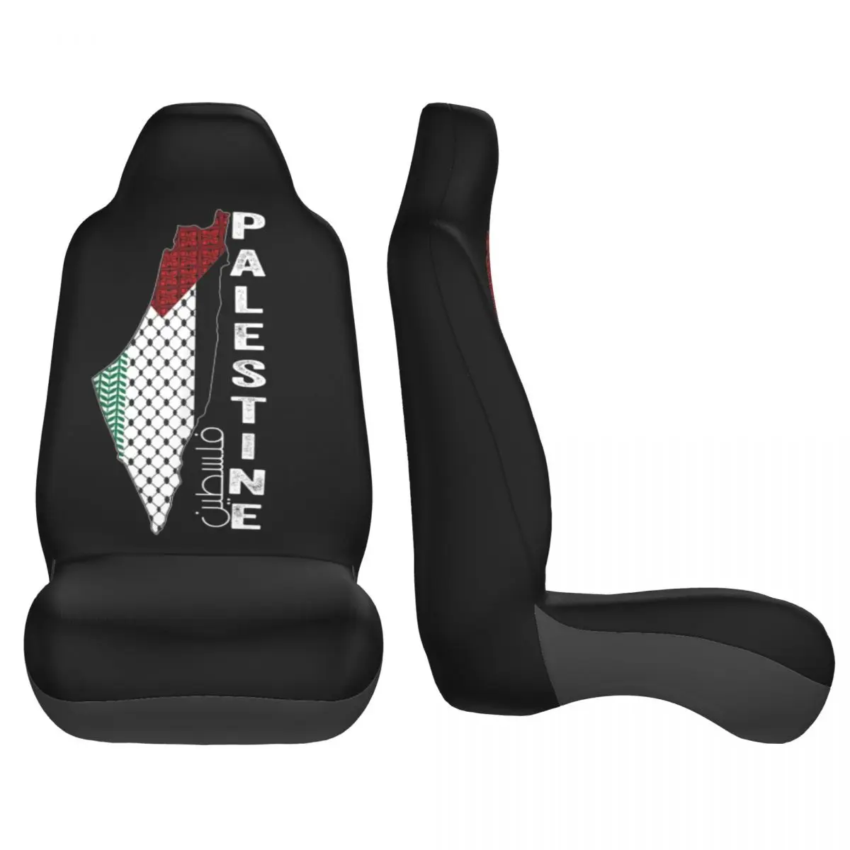 Keffiyeh Thobe Pattern Universal Car Seat Cover Four Seasons Suitable For All Kinds Models Arabic Seat Covers Polyester Fishing