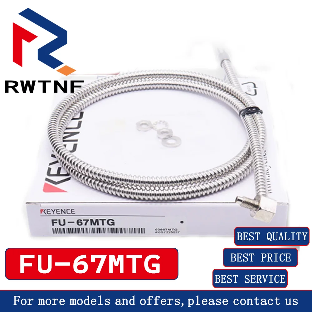 100% original warehouse stock，Brand New Genuine FU-67MTG KEYENCE optical fiber sensor