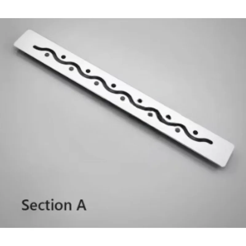 1Aluminum Alloy Rectangular Ventilation Grille for Furniture Shoe Cabinet Ventilation Grid Fireplace Grille Air Cover Ventilator