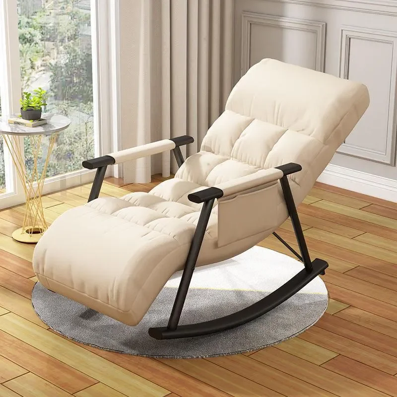 for Rocking Chair Lazy Recliner Sleeping Leisure Sofa Home Balcony Yard Seat