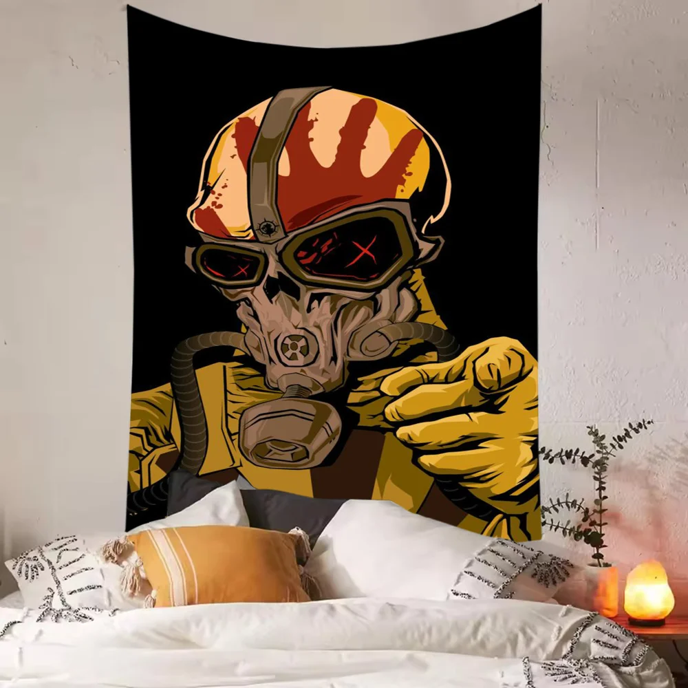 Five Finger Death Punch  Tapestry Polyester Printed Gift Banner Home or Outdoor For Decoration Tapestry