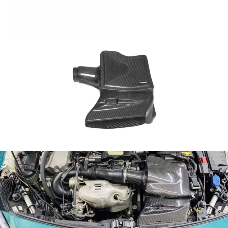 

Real Car Data Development Dry Carbon Fiber Cold Air Intake System Auto Modify Parts for CLA A-Class W176 M270 2.0T
