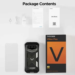 Dünya prömiyeri doogee v-max-plus-telefon-sağlam-22000mah 36gb (16 +20) 512gb 200mp kameralı telefon 6.58 En çok satılan 12, dodgee telefon numarası 10