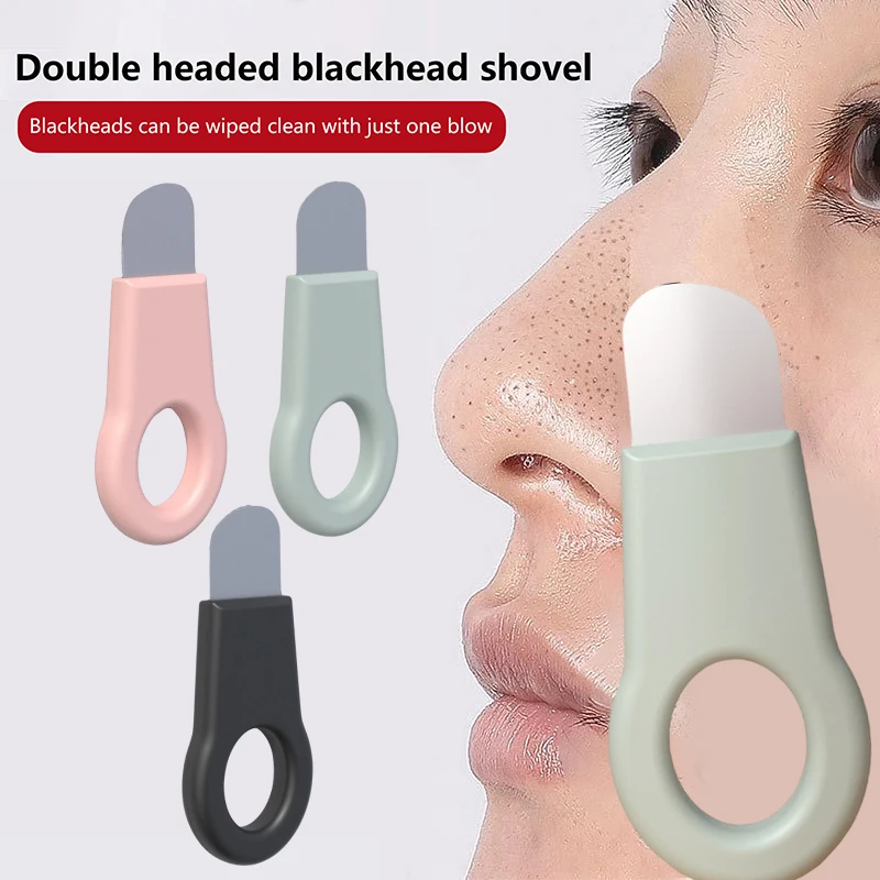 Spatule exfoliante Portable pour points noirs, dissolvant de nettoyage en profondeur, nettoyeur de pores, Mini dispositif de beauté, outil de soins de la peau