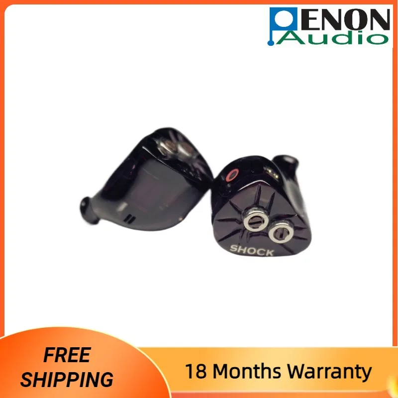 TANSIO MIRAI TSMR SHOCK 2DD + 4BA +2 Bone Conduction Driver Hybrid HiFi Audiophile IEM In-ear Earphone with Tuning Knobs