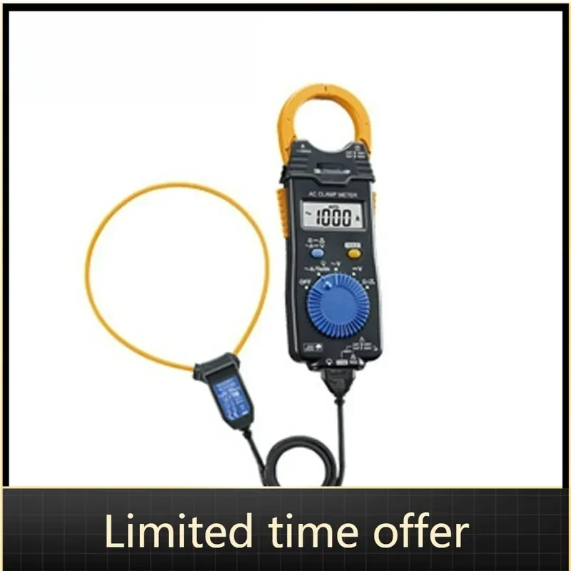 3280‑10F Digital Clamp Meter 1000A AC/DC Auto‑Ranging Multimeter Backlit Display With Test Leads Electrical Measuring Tool