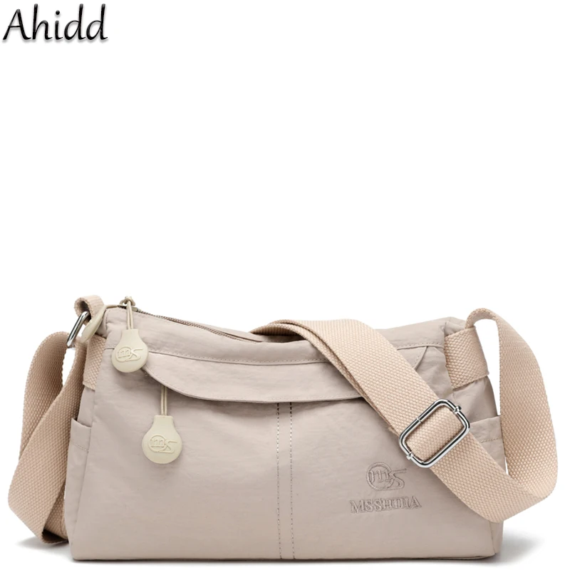 

Casual Multipocket Shoulder Bags Women Waterproof Oxford Messenger Bag Phone Pouch Ladies Simple Crossbody Bags for Girls